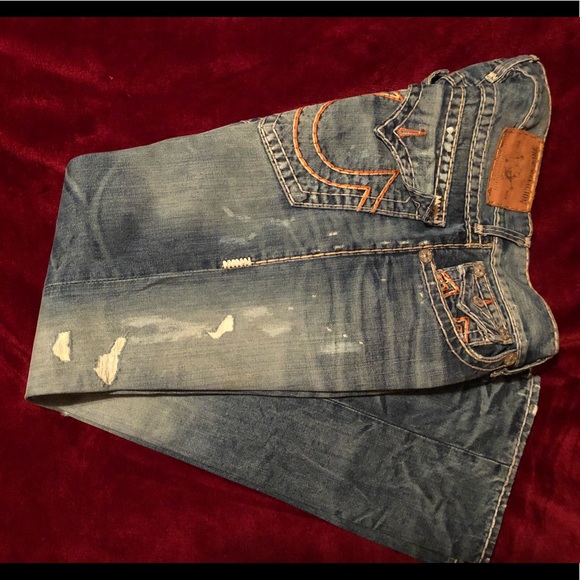 True Religion men’s size 33 blue jeans.